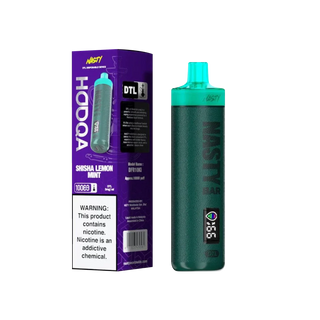 Nasty Hooqa DTL 10000 3mg - Shisha Lemon Mint