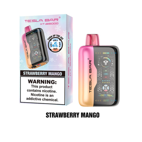 TESLA Bar XT26000 Strawberry Mango (ICE Control) 50mg