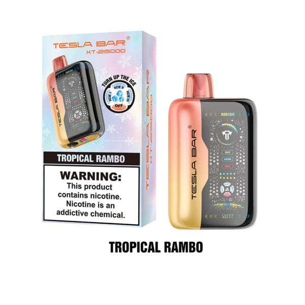 TESLA Bar XT26000 Tropical Rambo (ICE Control) 50mg