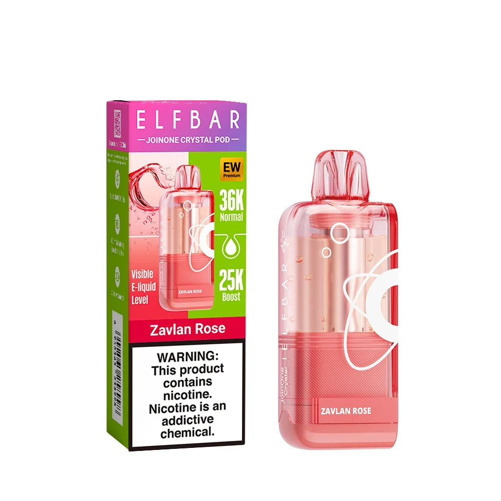 Elfbar Ew36 000 Premium Replacement Pod 5% - Zavlan Rose