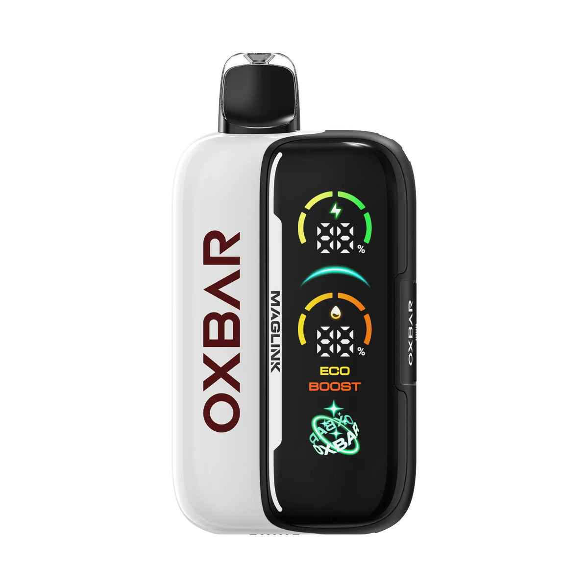 Oxbar Maglink 50K Cola Ice 50mg vape kit, compact disposable device with cola ice flavor design