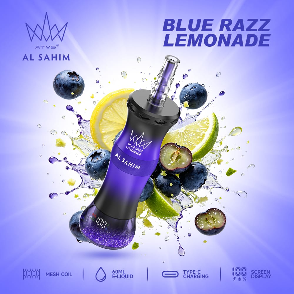Al Sahim - Blue Razz Melonade 200k 6mg - Flavour World SA (PTY) LTD