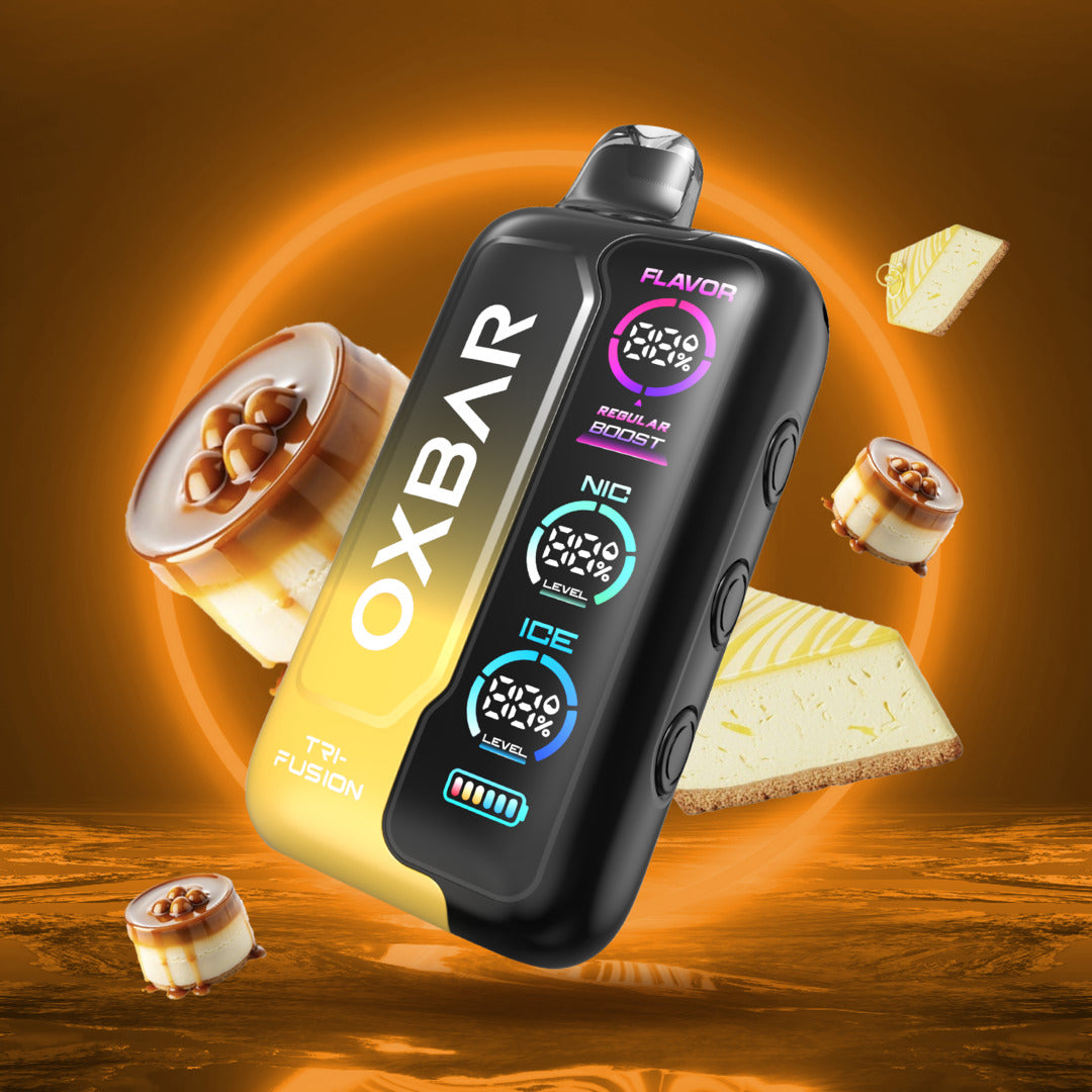 Oxbar Tri-Fusion 50K - Creme Brulee Cheesecake 5%