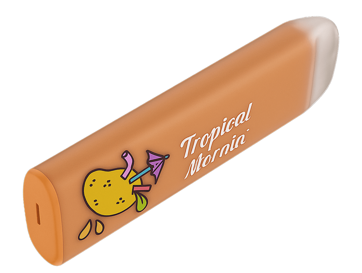 BRKFST VAPES - Tropical Mornin' 2% (1k Puffs) - Flavour World SA (PTY) LTD