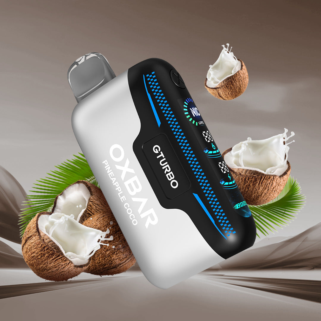 Oxbar Gturbo 36K 5% Pineapple Coco (Nicotine Adjustable)