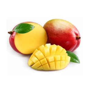 Double Mango flavored vape pod by Flavour World SA showing the sleek packaging with mango illustrations.