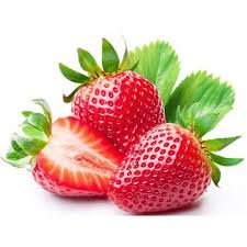 Double Strawberry flavored CBE vape pod by Flavour World SA, showcasing two strawberry-filled pods with vibrant packaging.