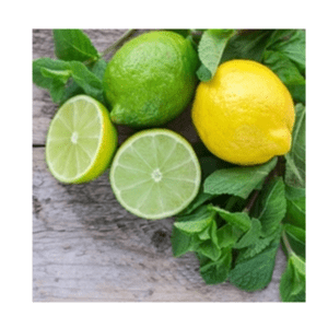 CBE Lemon Lime flavor bottle from Flavour World SA showing the colorful label and product packaging.