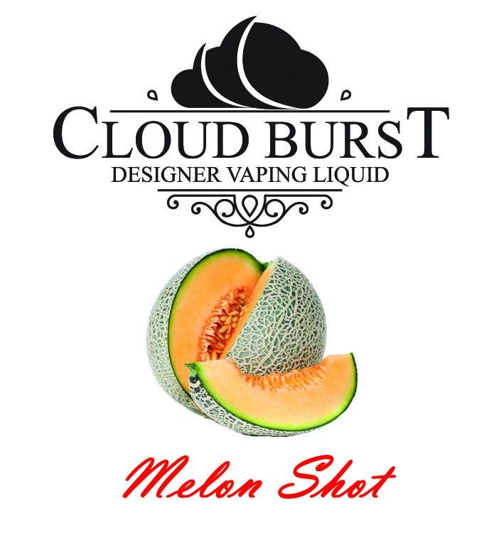 Cloud Burst Melon One Shot by One Shot, vibrant melon-flavored beverage shot with a colorful, eye-catching design.