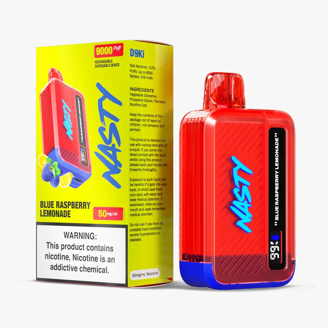 Nasty 9000 puff - Blue Raspberry Lemonade 5%