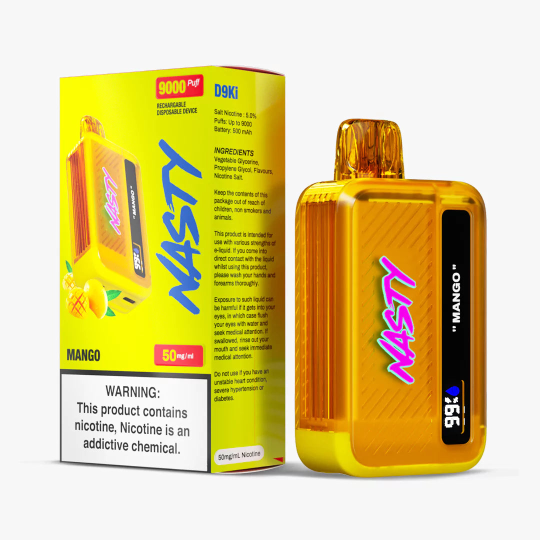 Nasty 9000 puff - Mango 5%