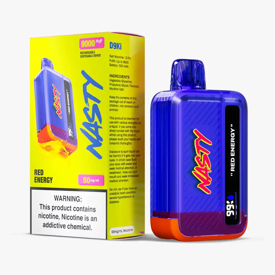 Nasty 9000 puff - Red Energy 5%