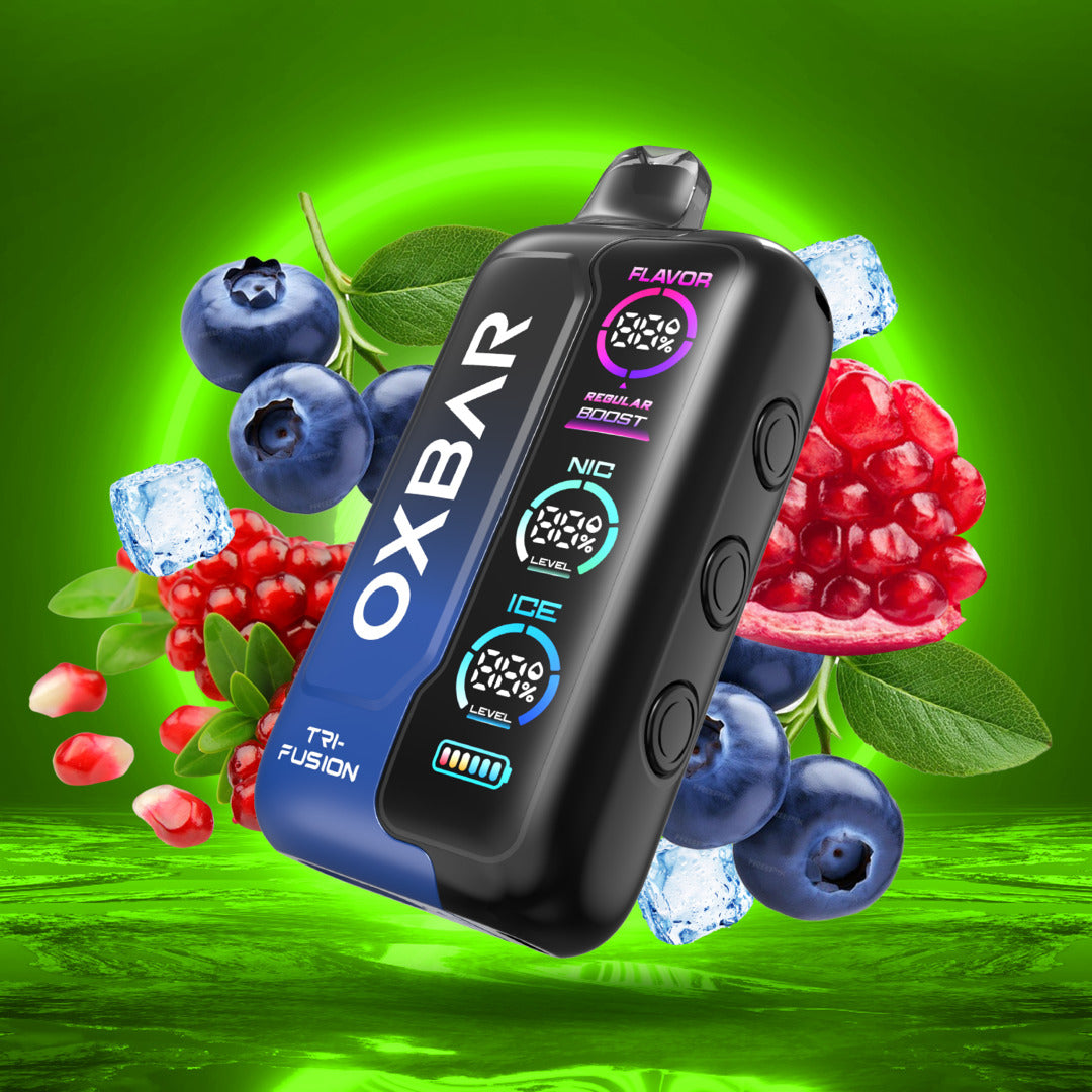 Oxbar Tri-Fusion 50K Pomegranate Blueberry Ice 5% Nicotine