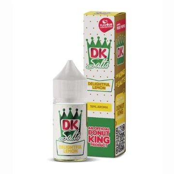 Donut King LONGFILL - Delightful Lemon MTL/Salt 30ML - Flavour World SA (PTY) LTD