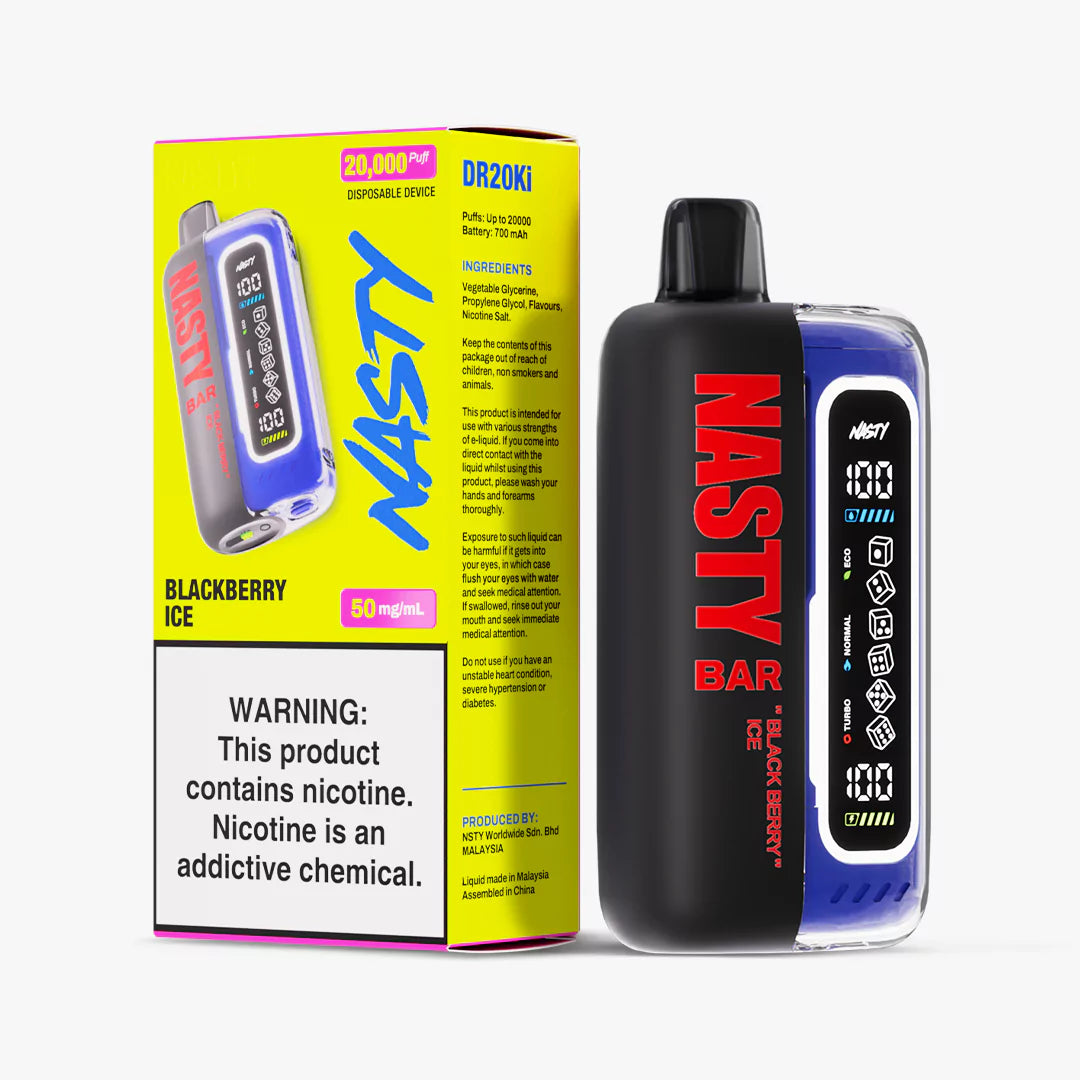Nasty Bar 20000 puff - Blackberry Ice