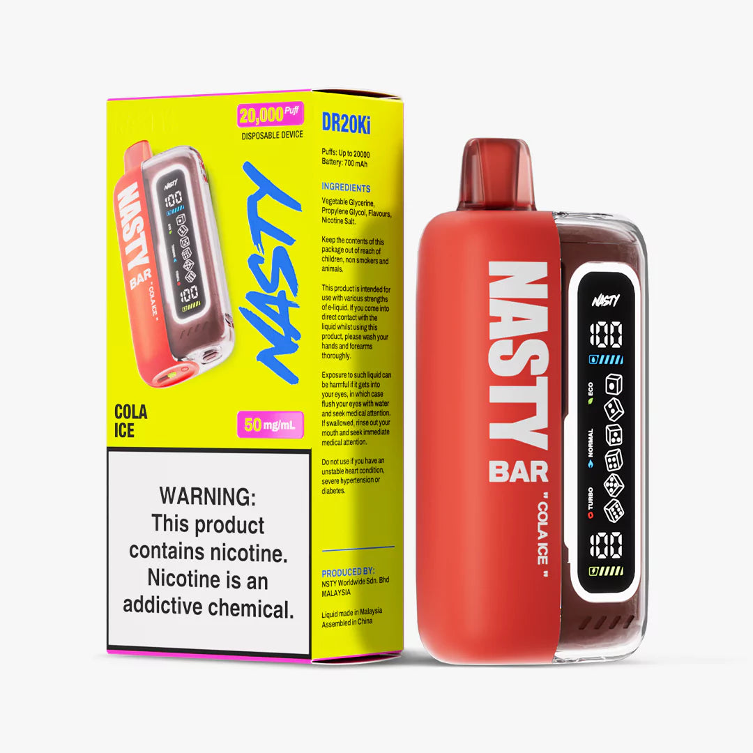Nasty Bar 20000 puff - Cola Ice