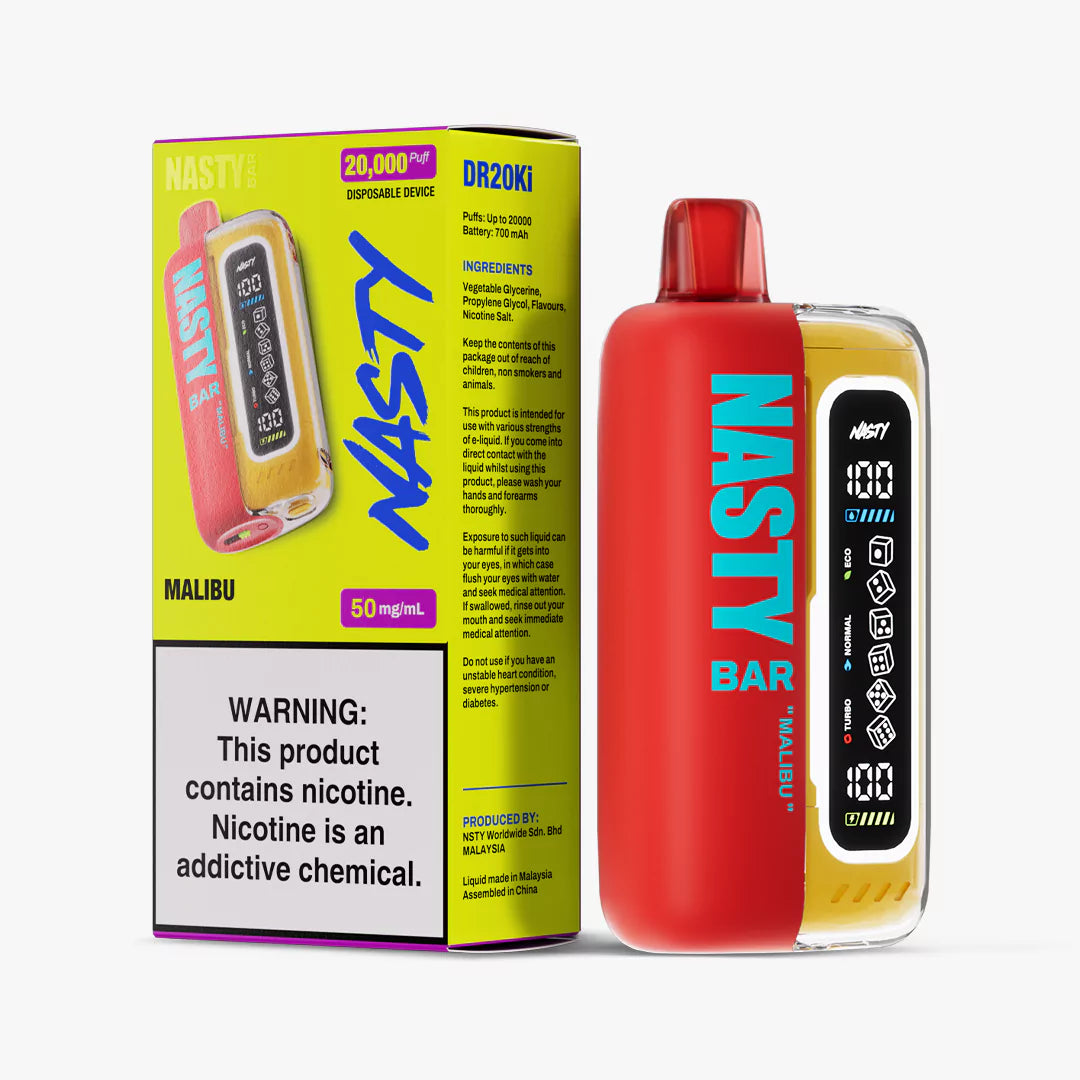 Nasty Bar 20000 puff - Malibu