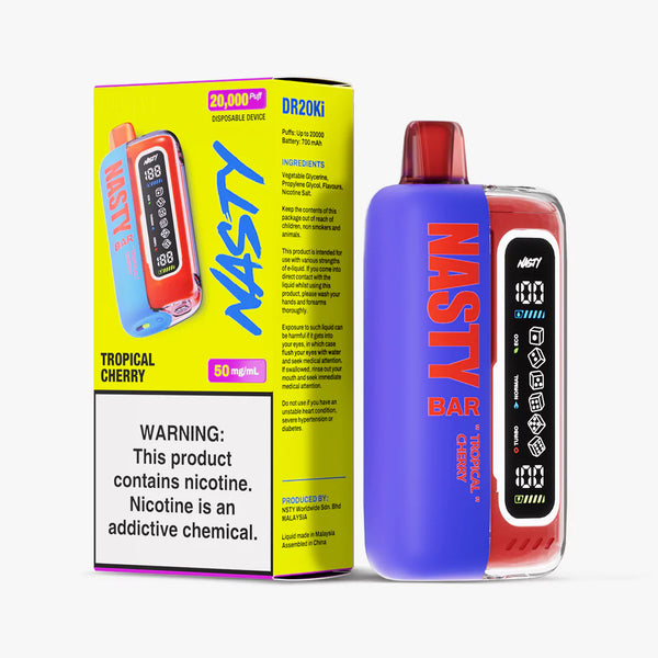 Nasty Bar 20000 puff - Tropical Cherry