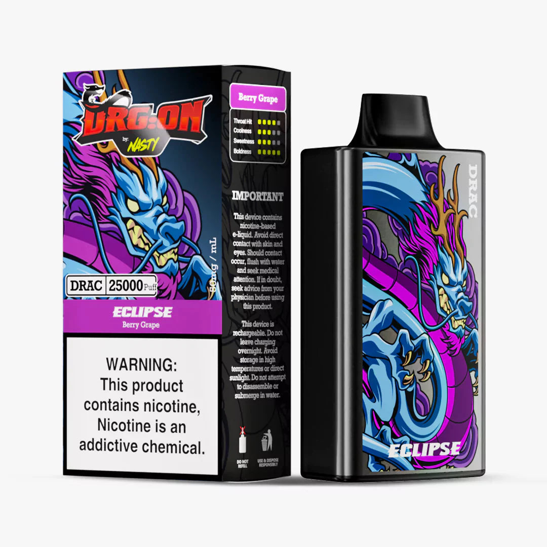 Nasty DRG:ON 25K - Eclipse Berry Grape 5%
