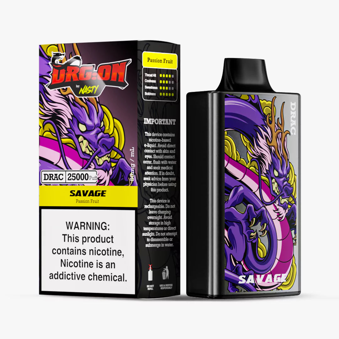 Nasty DRG:ON 25K - Passion Fruit  5%