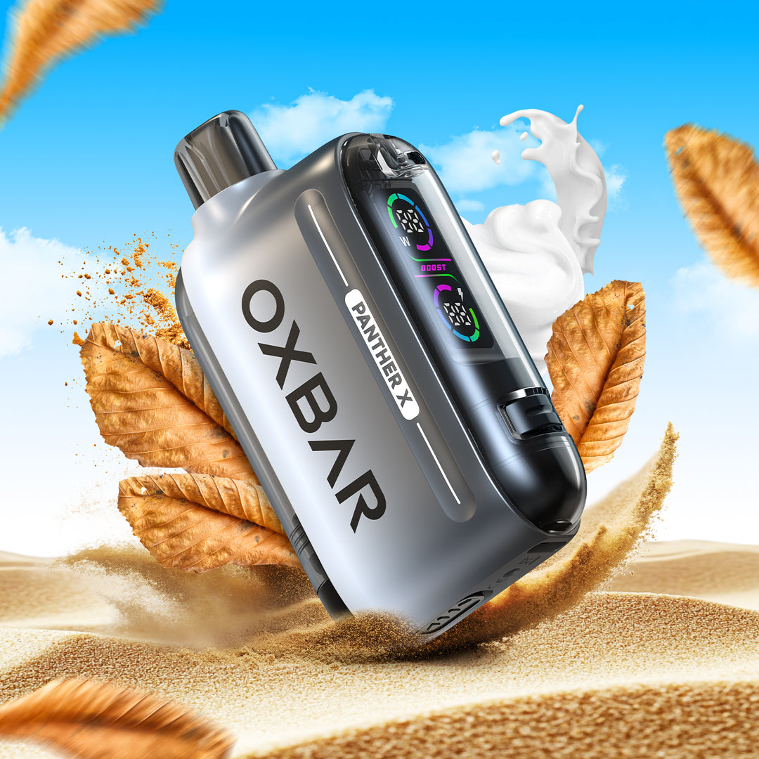 Oxbar X Dr Vapes 40k Black 2.0 (Creamy Tobacco) 5%