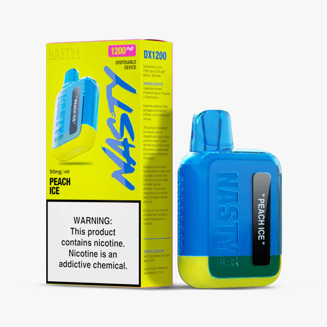 Nasty Bar 1200 puff - Peach ice 5%