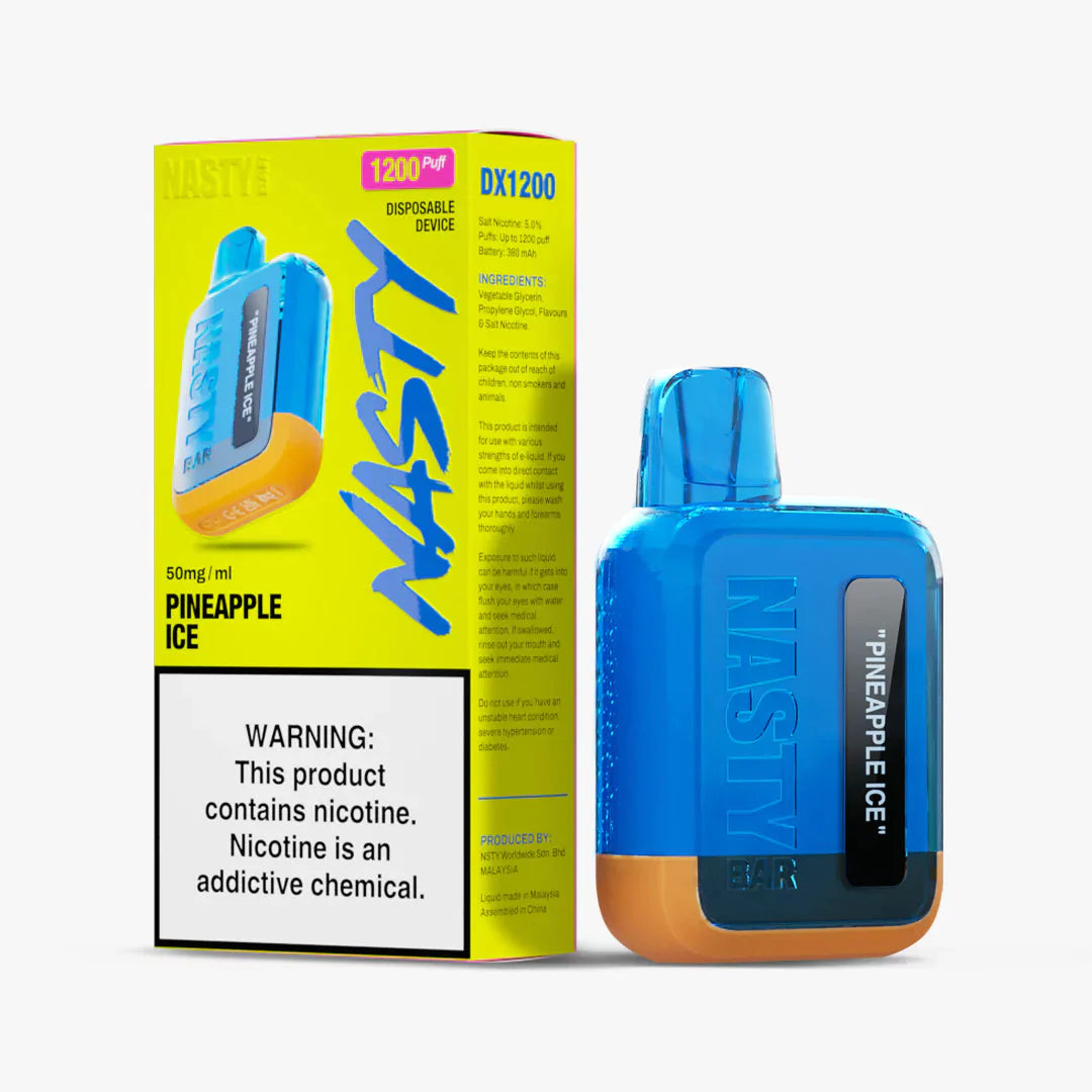 Nasty Bar 1200 puff - Pineapple Ice 5%