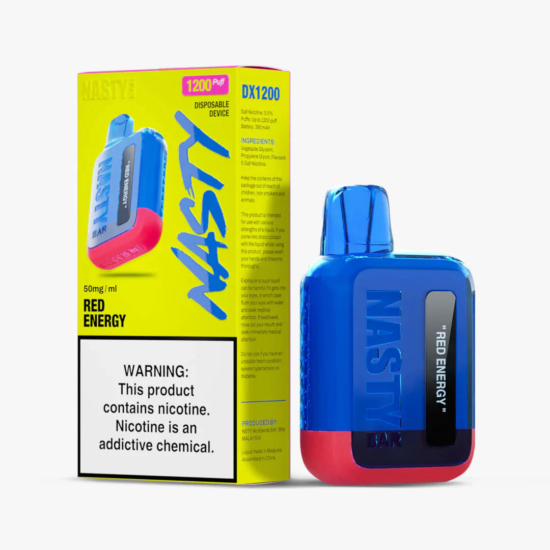 Nasty Bar 1200 puff - Red Energy 5%
