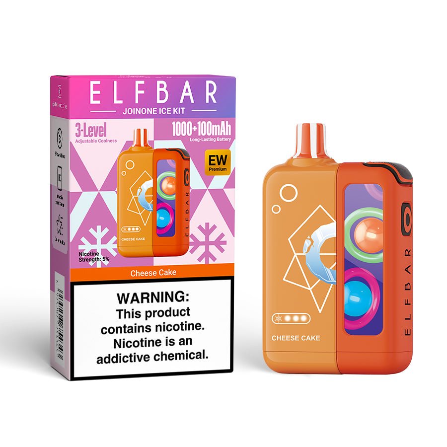 Elf Bar EW 16000 Premium Cheesecake kit - 5% - Flavour World SA