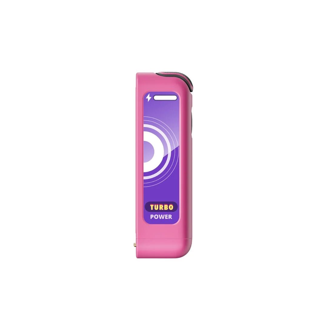Elfbar Ew Premium Charging Device in pink, compact and portable with a sleek design for convenient charging of Elfbar devices.