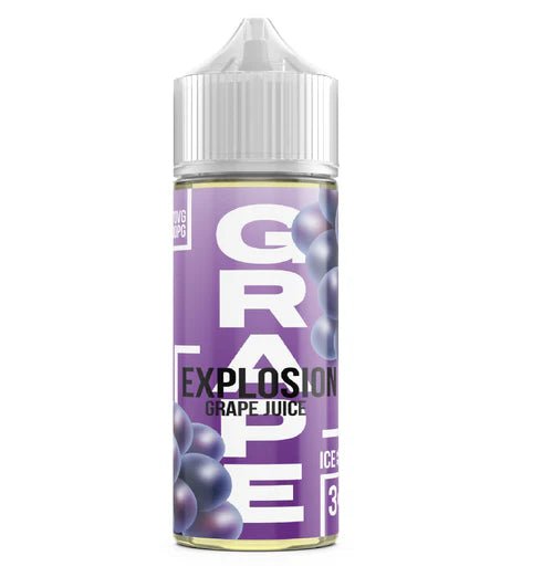 Explosion Longfill 120ML 3MG - Grape incl VG & Nic shot - Flavour World SA