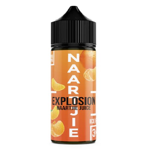 Explosion Longfill 120ML 3MG - Naartjie Juice incl VG & Nic shot - Flavour World SA (PTY) LTD