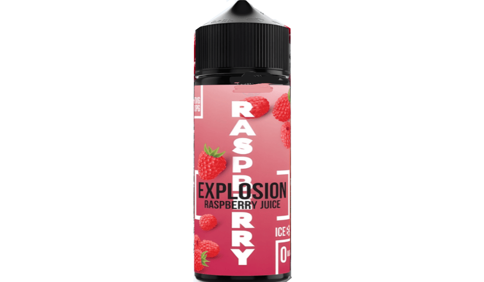 Explosion Longfill 120ML 3MG - Raspberry incl VG & Nic shot - Flavour World SA (PTY) LTD