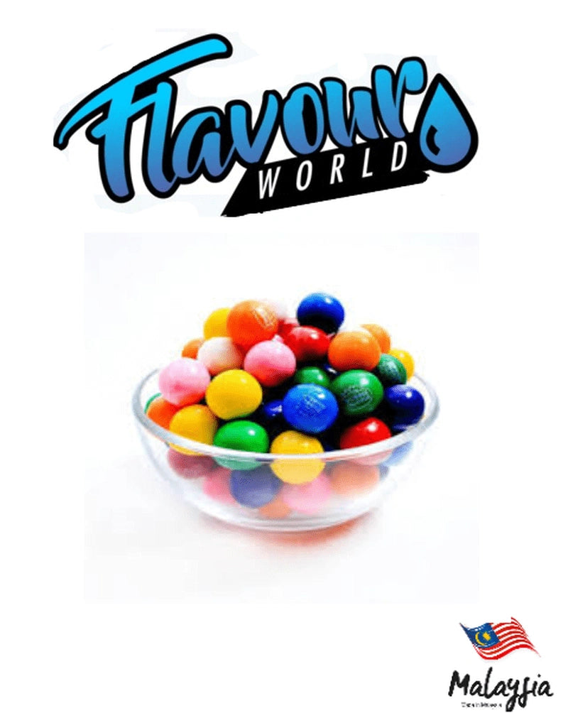 FSA Malaysian Bubblegum by Flavour World SA, colorful pack of bubblegum candies with bright packaging and vibrant design.