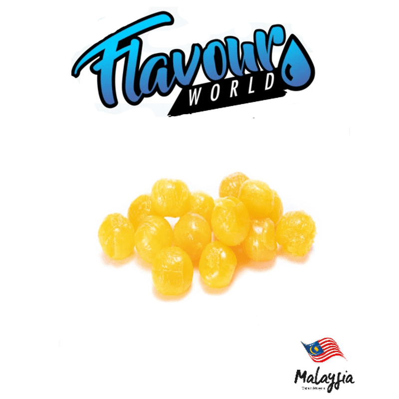 Malaysian Butter Candy from FSA's 2025 Collection by Flavour World SA, showing colorful, individually wrapped butter candies.