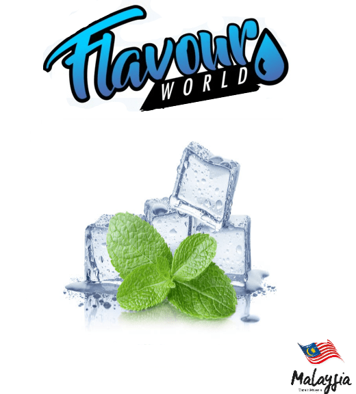FSA Malaysian Cool Mint from the 2025 Collection by Flavour World SA, featuring fresh mint leaves and cool packaging.