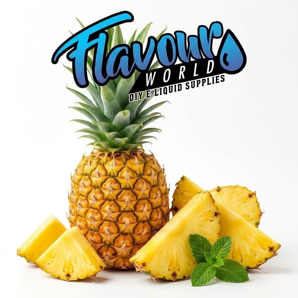 FSA Malaysian Golden Pineapple from the 2026 Collection, fresh and ripe with vibrant yellow skin and leafy crown.