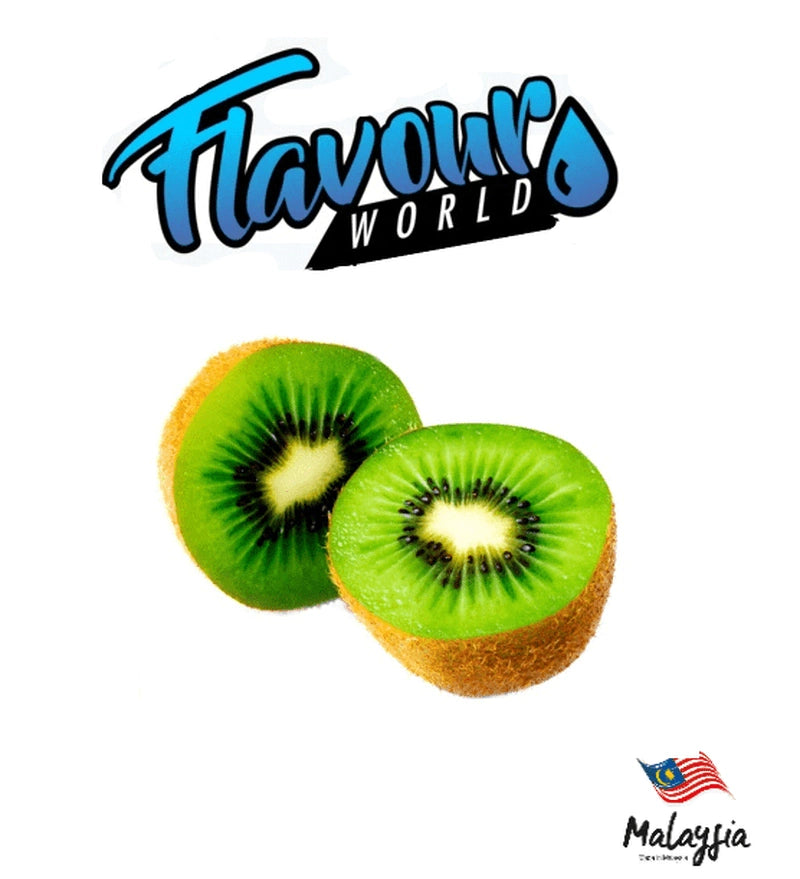 FSA Malaysian Kiwi from Flavour World SA showing fresh green kiwi fruit with fuzzy brown skin and vibrant interior.
