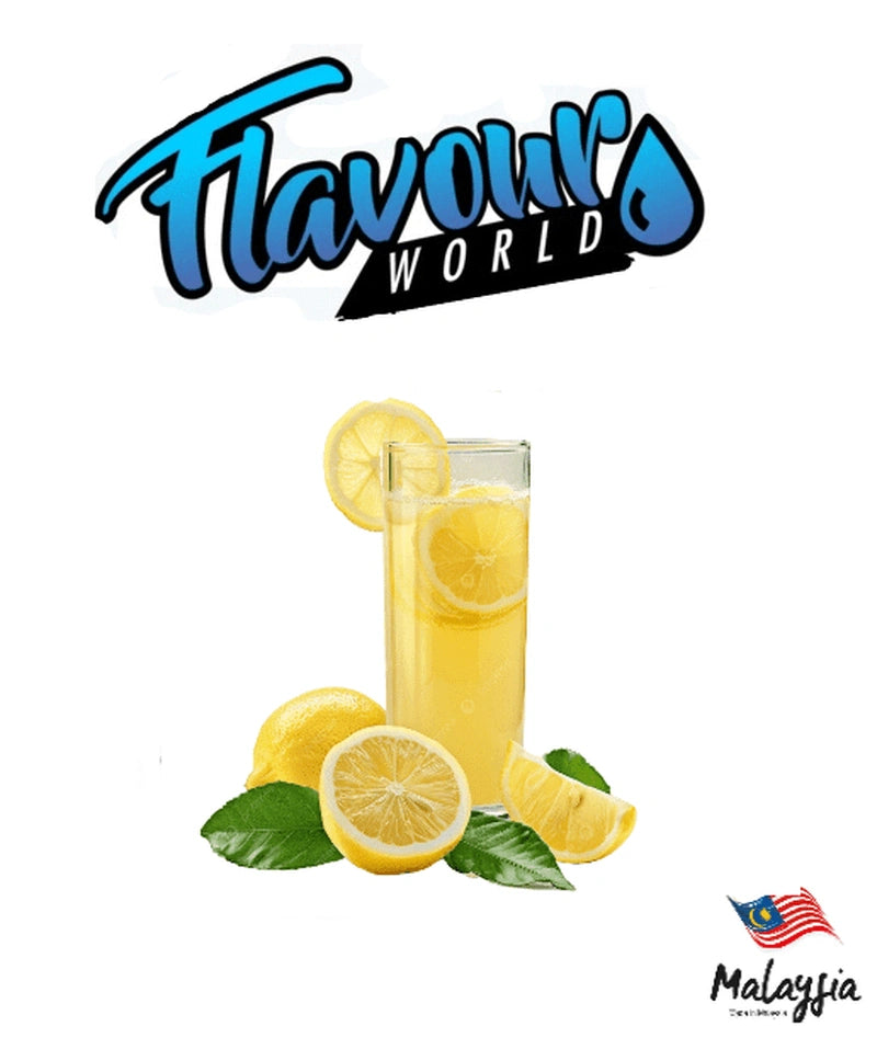 FSA Malaysian Lemonade bottle from Flavour World SA, showcasing the bright lemon-flavored beverage with vibrant label design.