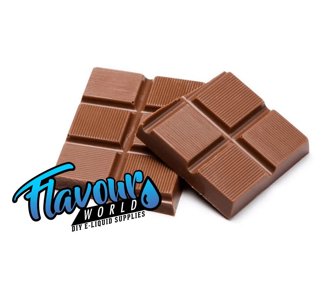 Malaysian milk chocolate bar by FSA from Flavour World SA, showing smooth, creamy milk chocolate with a glossy finish.
