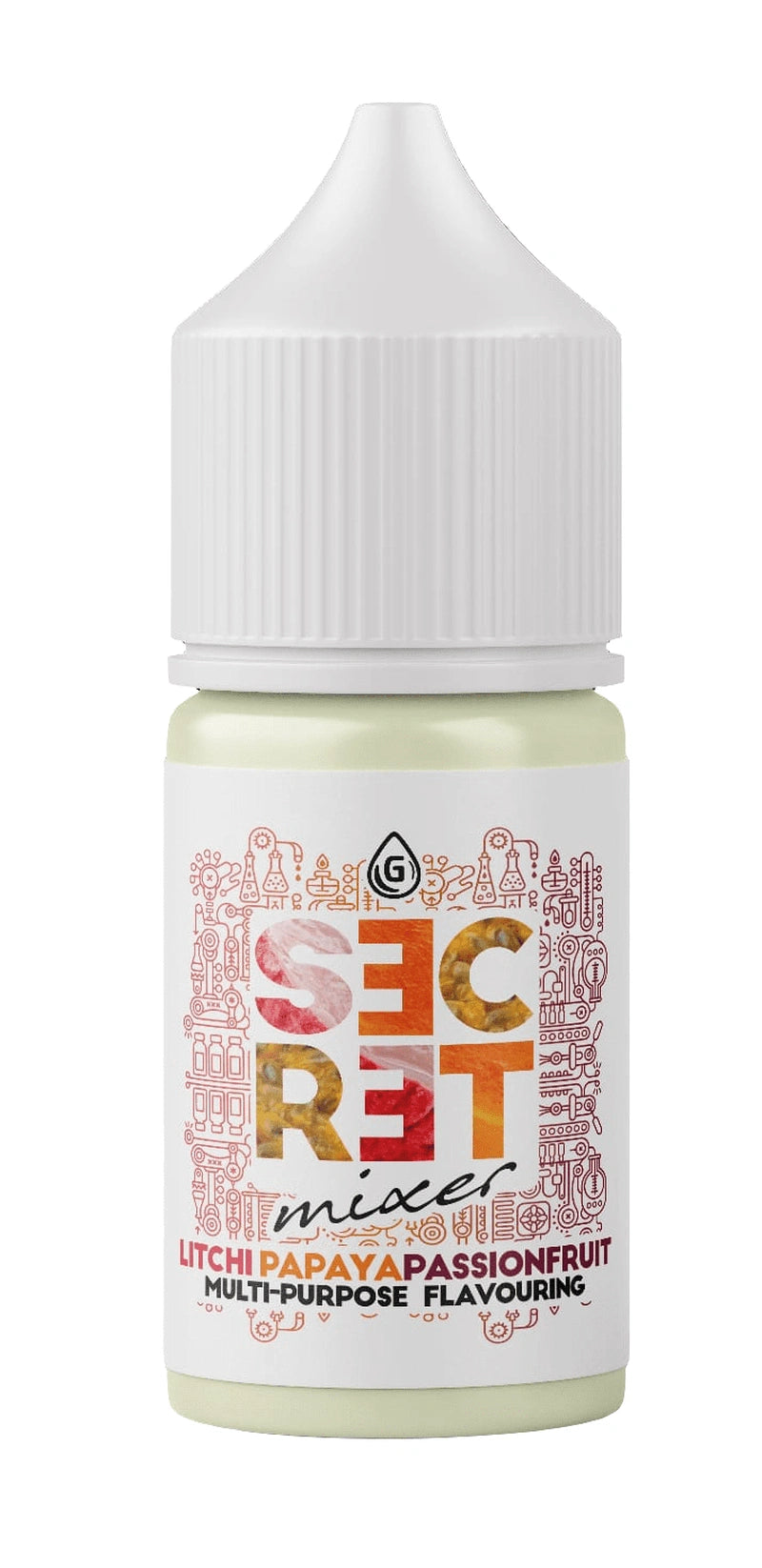 G-Drops: Secret Mixer - Litchi Papaya Passion Fruit Flavouring (30ml) - Flavour World SA