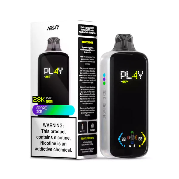 Nasty Play 28000 Puff - Grape Ice 5%