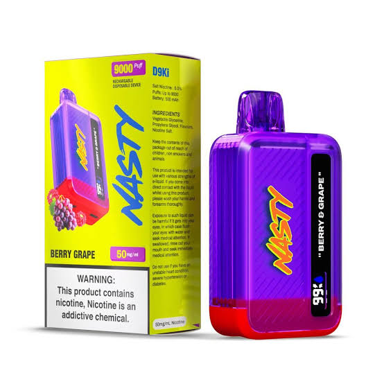 Nasty 9000 puff - Berry Grape