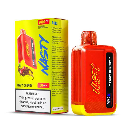 Nasty 9000 puff - Fizzy Cherry