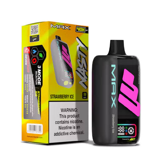 Nasty Max 40k - Strawberry Ice 5%