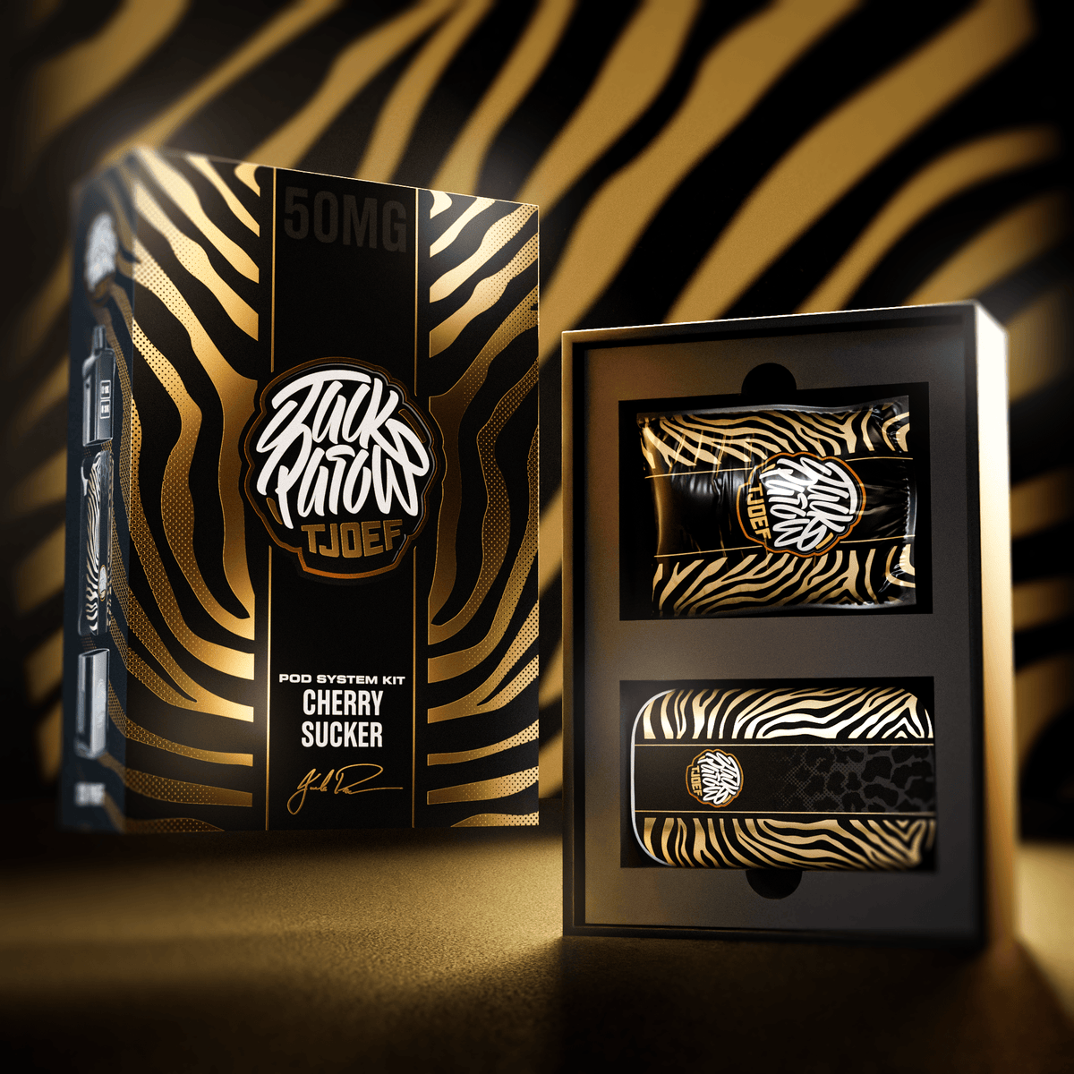 Jack Parow Tjoef 12k Kit – Cherry Sucker - Flavour World SA