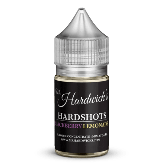 Mr Hardwicks Hard Shot Sticky Litchi flavored energy shot in a small bottle with a bright label and cap.