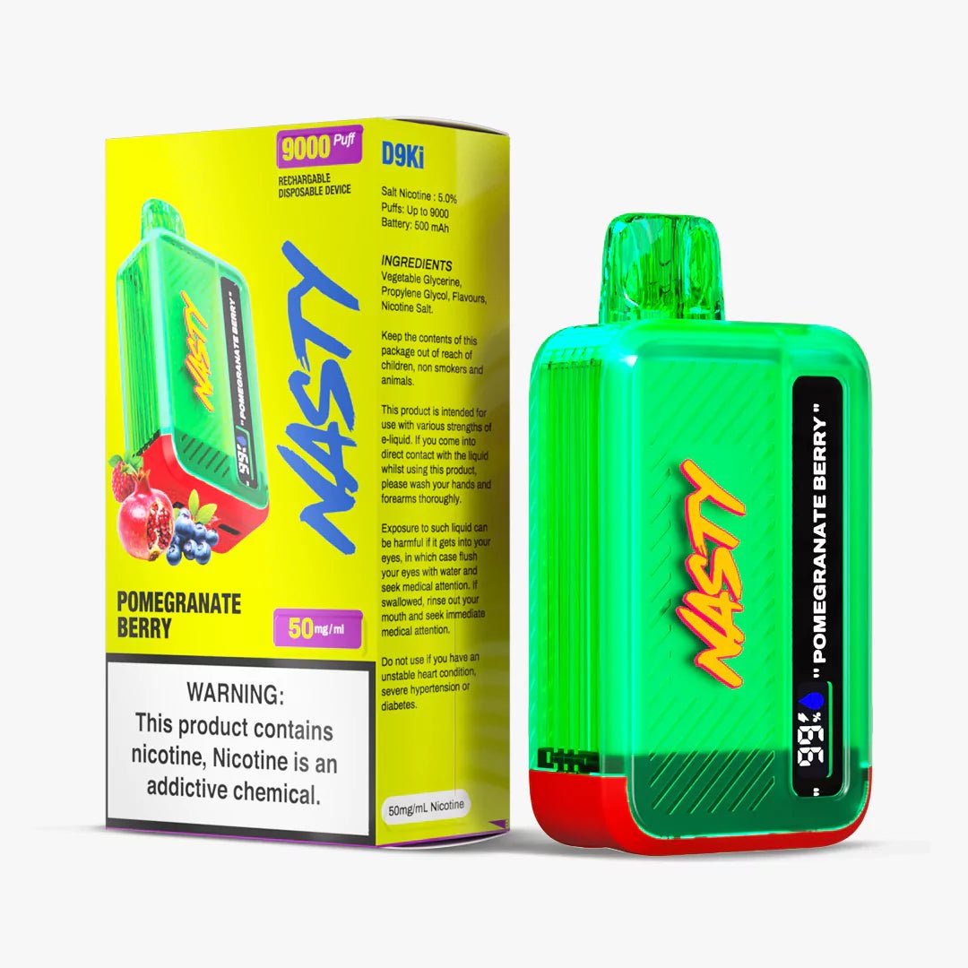 Nasty 9000 puff - Pomegranate Berry 5% - Flavour World SA