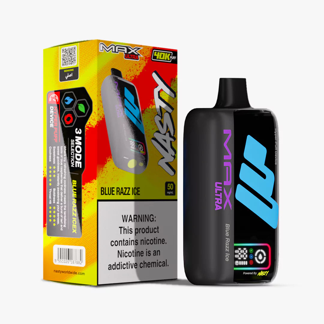 Nasty Max 40k - Blue Razz Ice 5%
