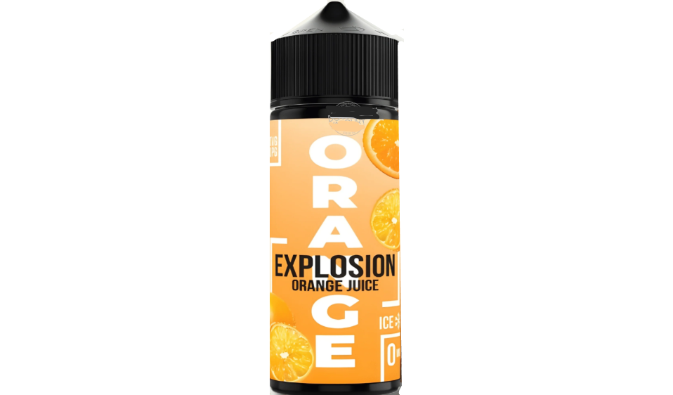 Explosion Longfill  120ML 3MG - Orange Juice incl VG & Nic shot